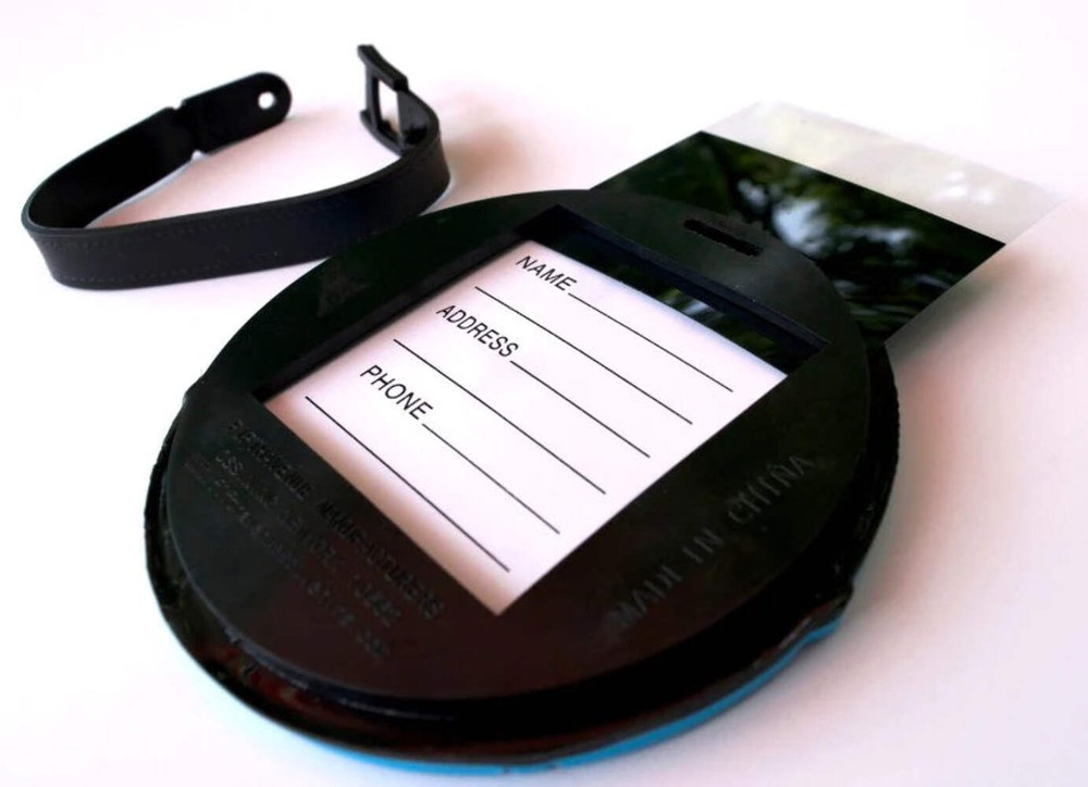 Mary Ellis Comic Book Luggage Tag