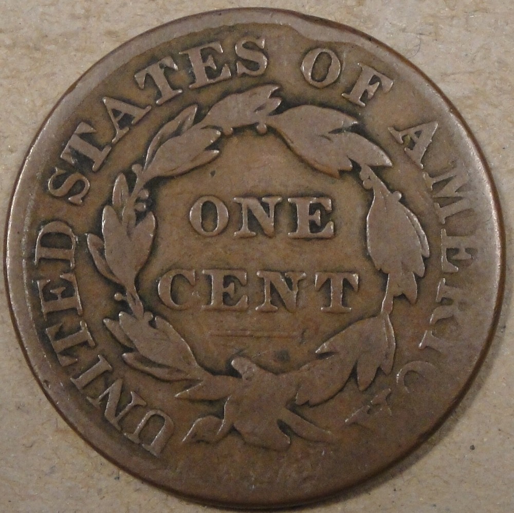1827 Coronet Large Cent G