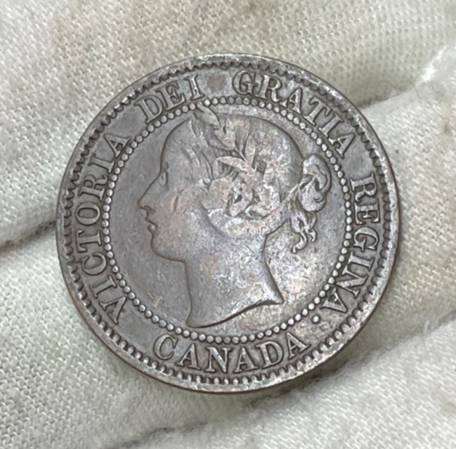 1859 Canada One Large Cent Coin