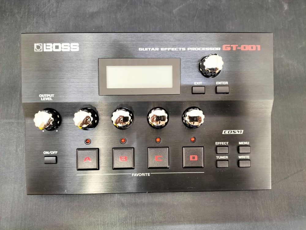 BOSS GT‑001 Desktop Guitar Multi‑Effects Processor USB Audio/MIDI