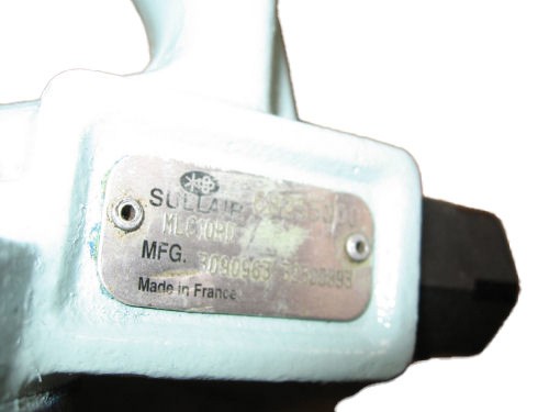 Pneumatic Air Chipping Hammer Sullair MLC10RD + 2 Bits