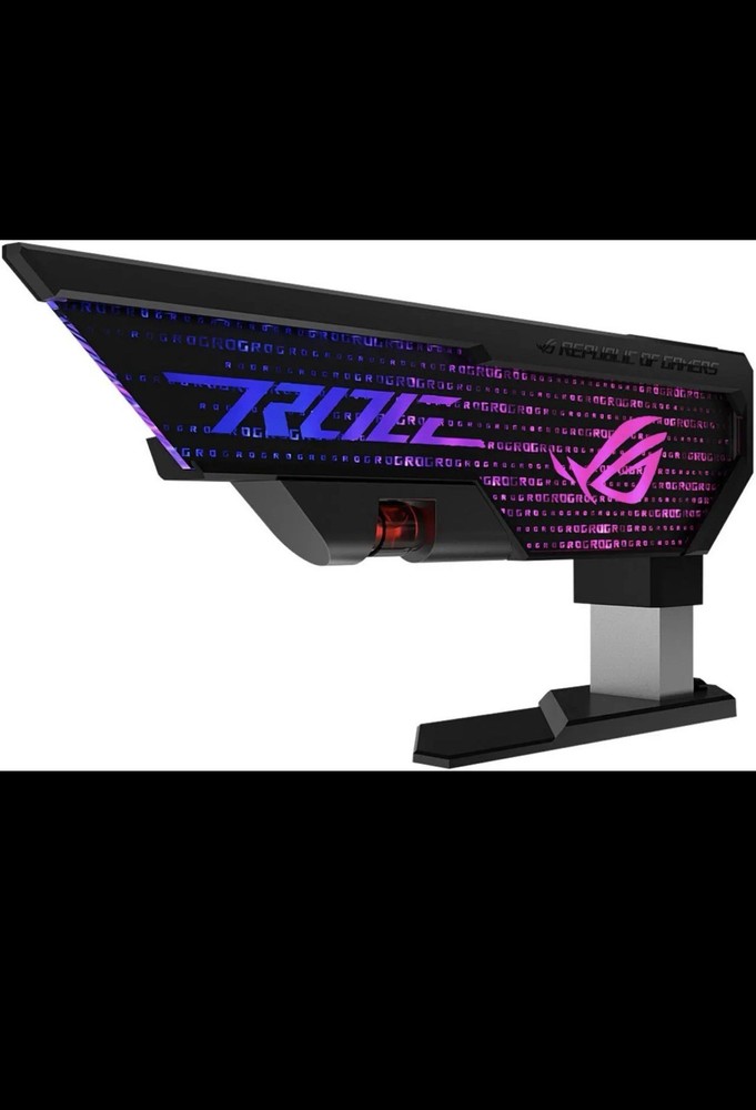 ASUS ROG HERCULX GPU Support Bracket RGB Lighting Computer Case Accessory