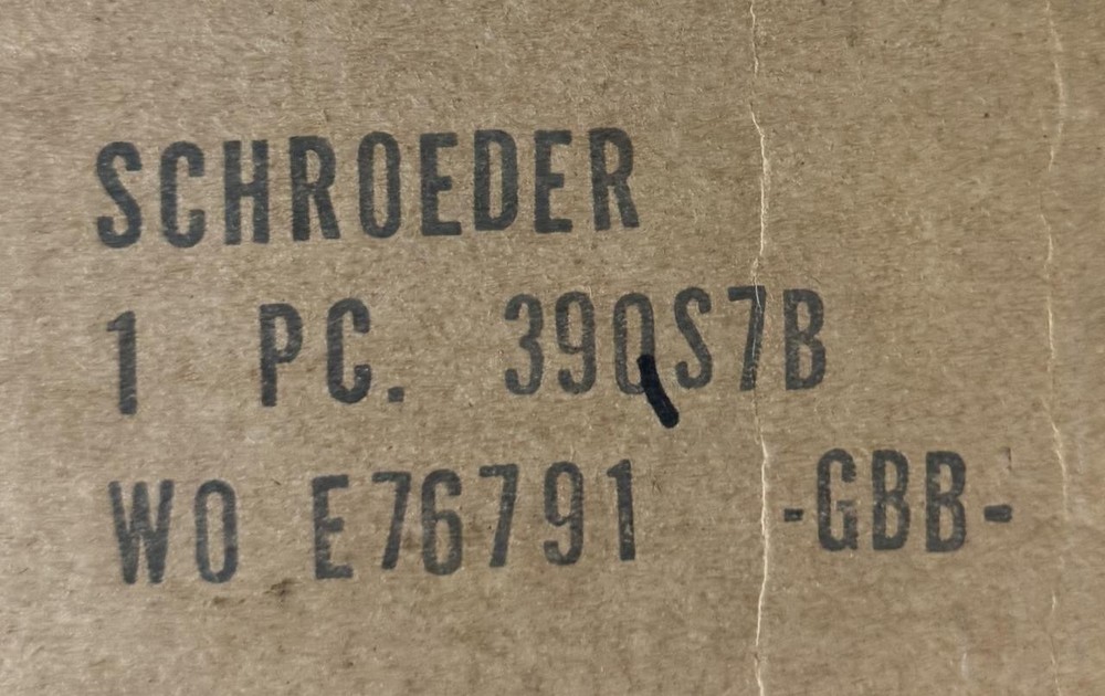 Schroeder 39QS7B Interchange Hydraulic Filter Element 38.6" OAL