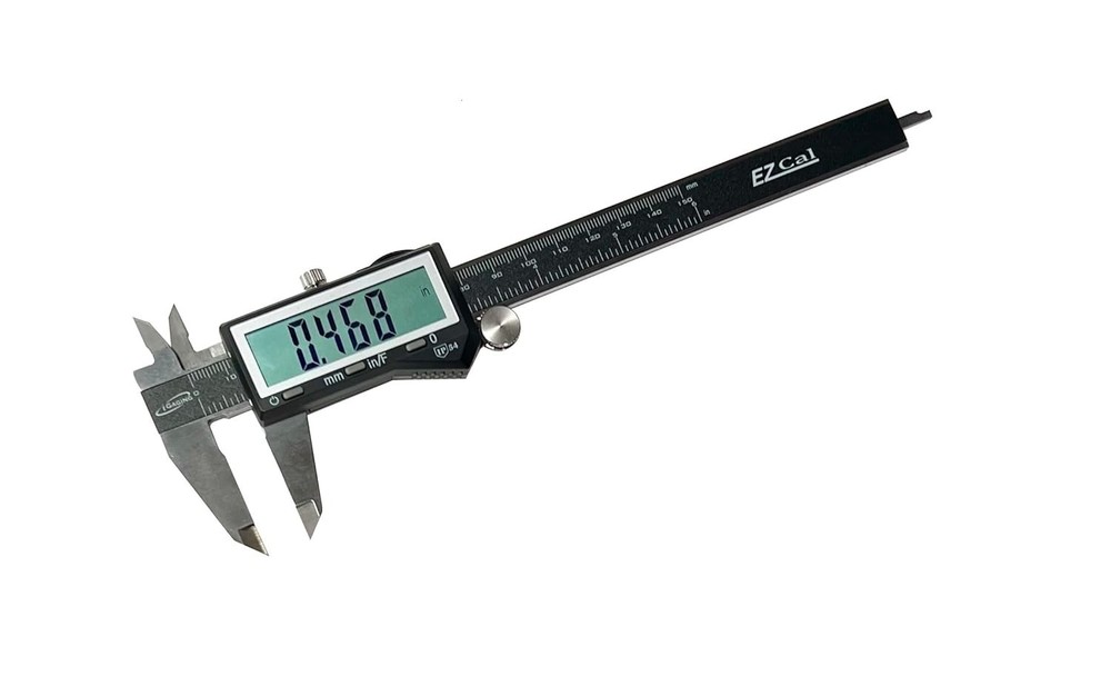 Digital Caliper - 6-inch Stainless Steel Precision Tool with Large Display
