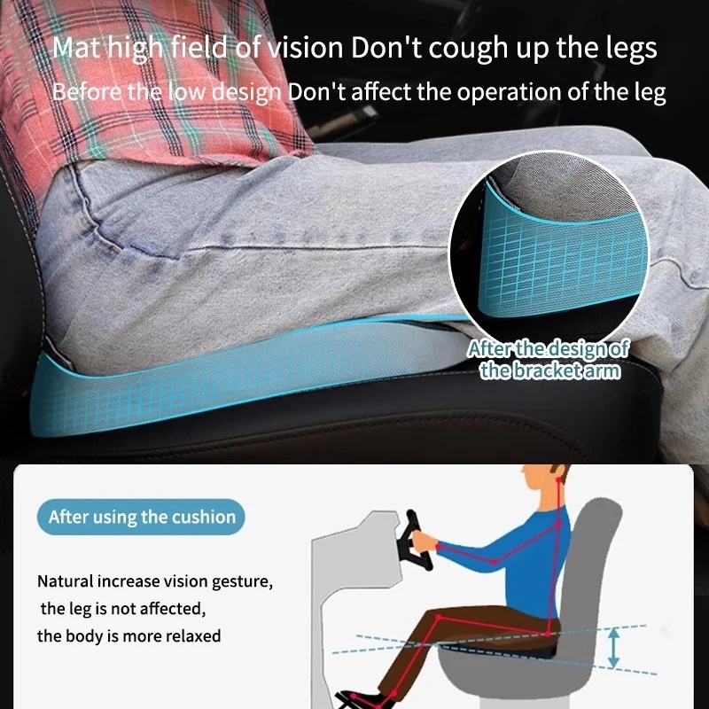 Memory Foam Prostate Cushion Tailbone Sciatica Back Pain Relief Comfy Car Seat