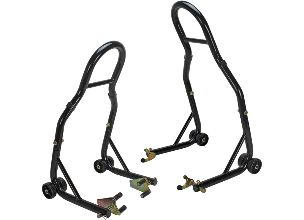 Extreme Max 5600.3211 Sport Bike Motorcycle Front & Rear Spool-Style Lift Stand