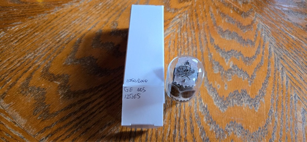 GE NOS 12GE5 Vacuum Tube Tested