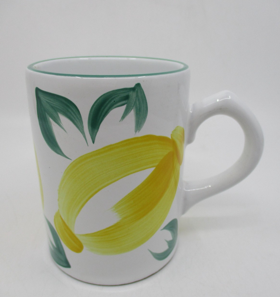 PRESENT TENSE LEMON MUG - 4 1/4" -1407C