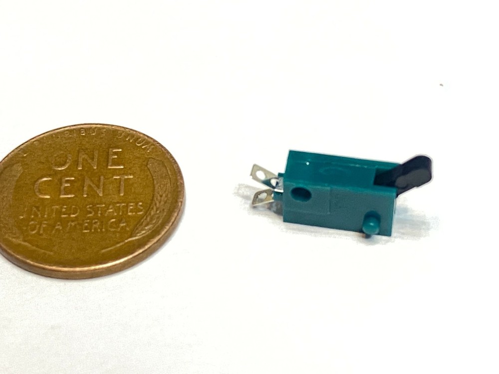 2 Pieces KFC-V-101 Micro Limit Switch Lever tiny small Normally open n/o C22