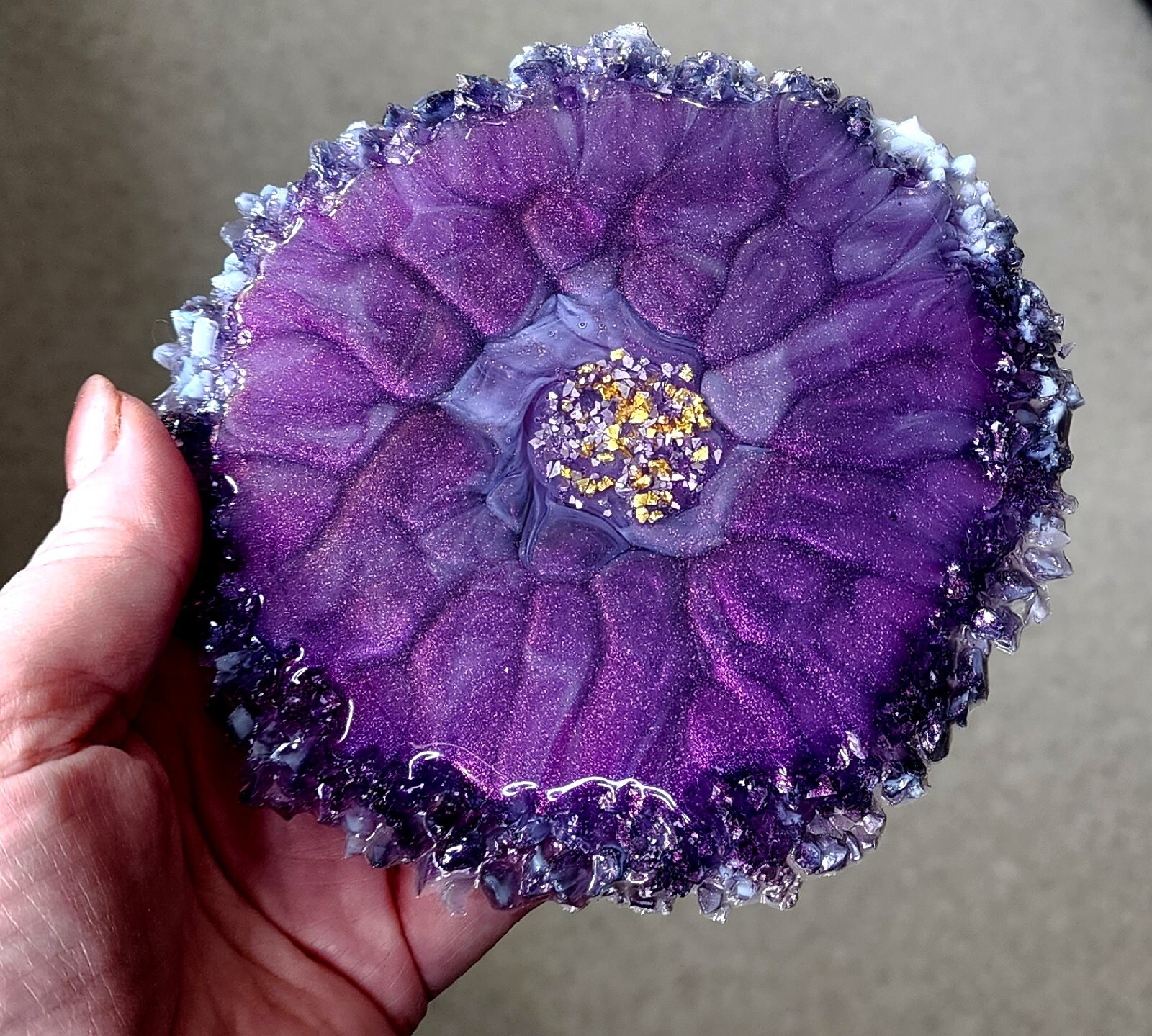 Small CHUNKY Live Edge Coaster Silicone Mold AU