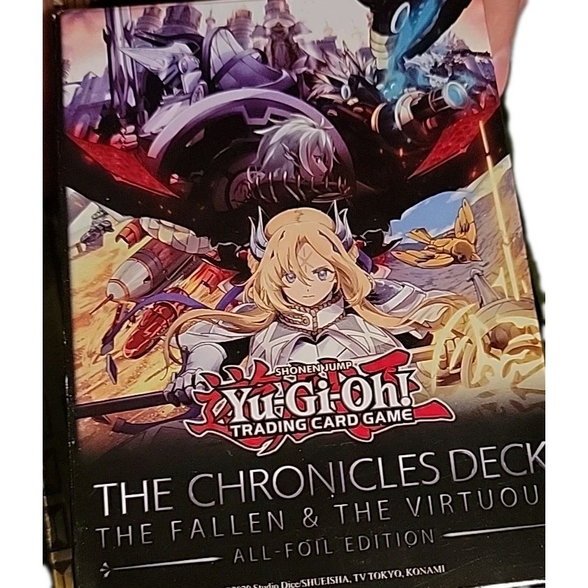 The ChroniclesDeck: the Fallen & the Virtuous (ALL FOIL) — NO Box – Only Deck