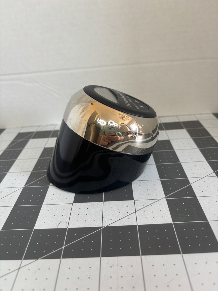 KitchenAid Digital Timer Black and Chrome - TESTED & WORKS! Battery Operated