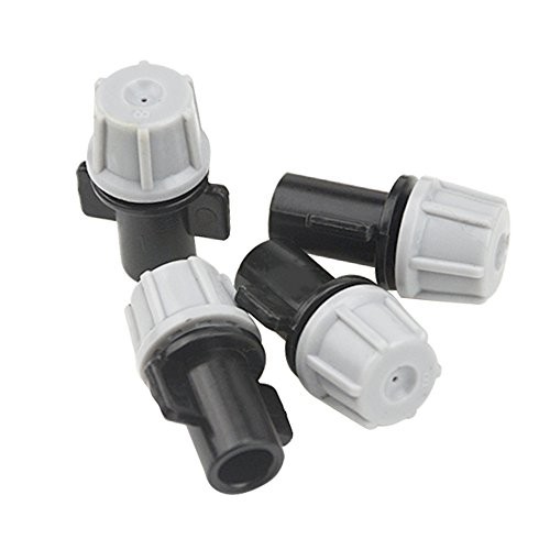 100Pcs(50Pairs) Garden Irrigation Kit Adjustable Misting Drippers Atomizing