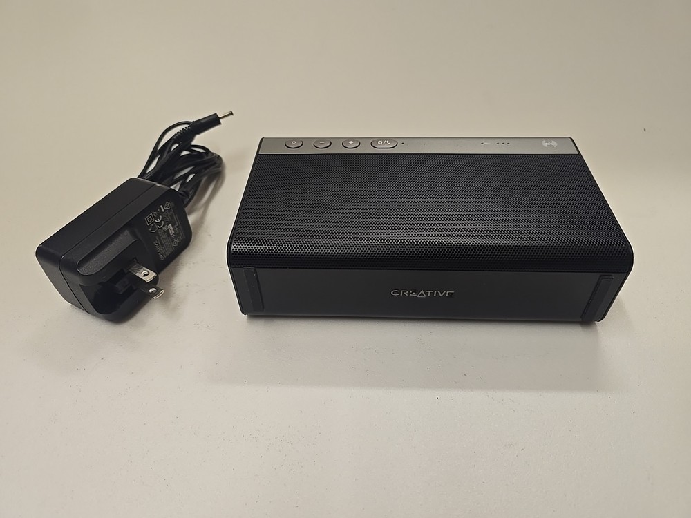Creative Sound Blaster Roar 2 Bluetooth NFC Speaker - Black with AC adapter