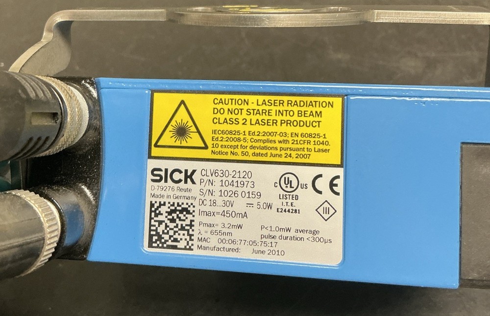 SICK Barcode Scanner CLV630-2120