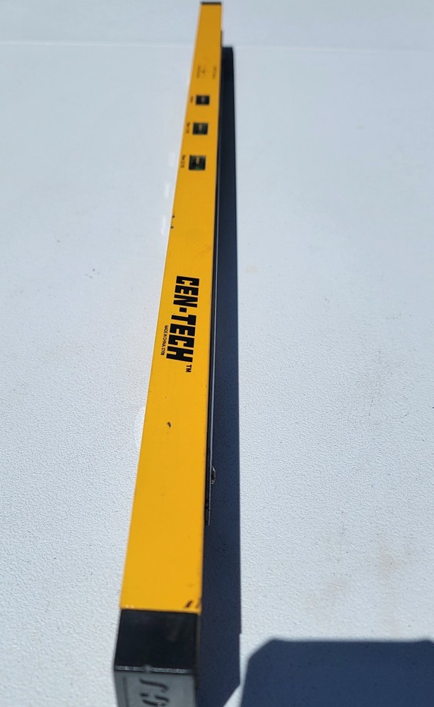 30" CEN-TECH Angle Ruler Protractor Spirit Level Scaffolding Builder Level-