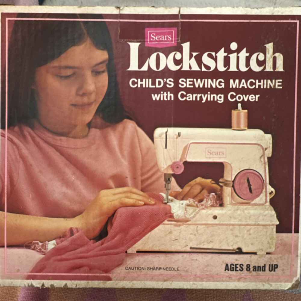 Used Sears Lockstitch Children's Sewing Machine