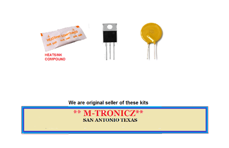 HOBART HANDLER 187 # 217078C CONTROL BOARD REPAIR KIT