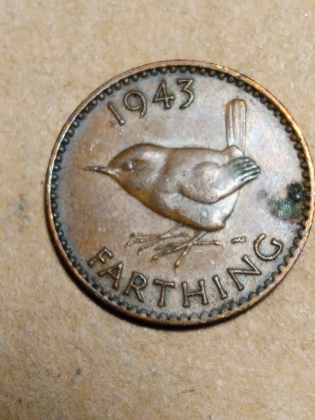 1943 Great Britain Farthing