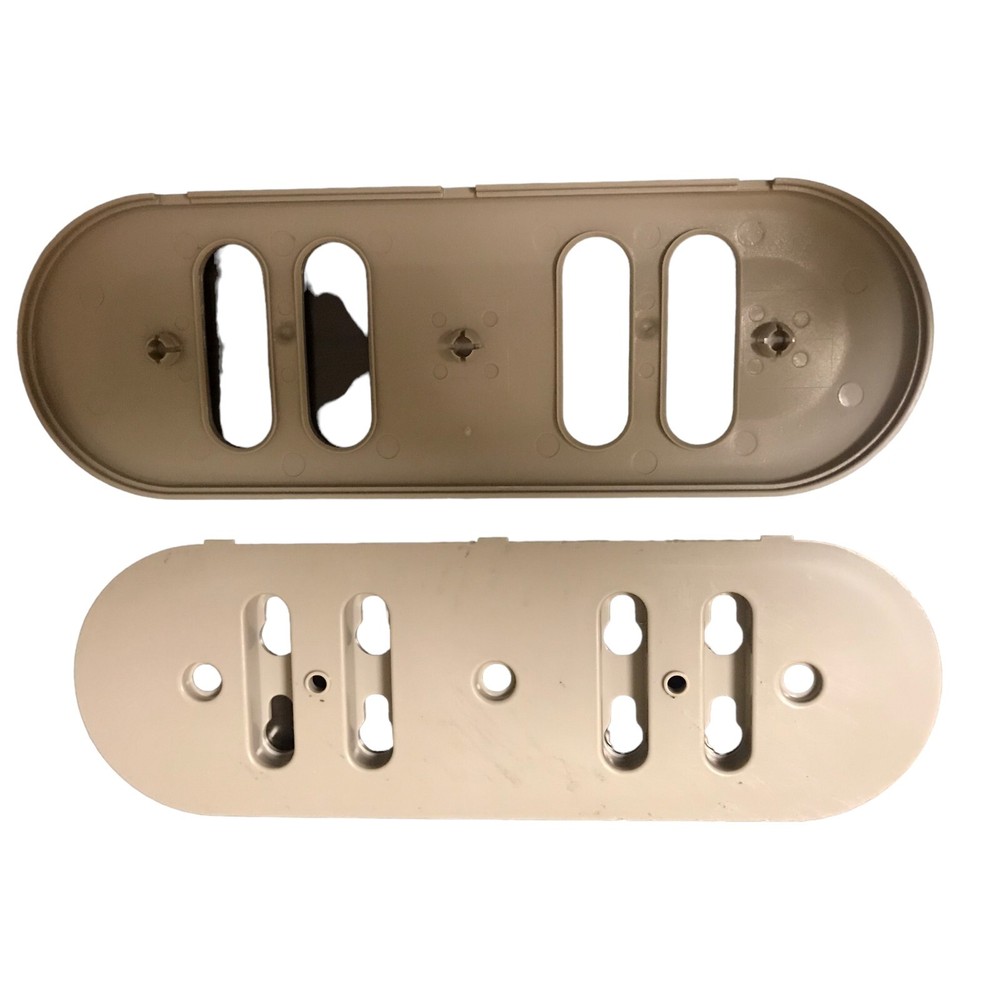 SIMPLE HUMAN Gray Plastic Wall Plate Bathroom Wall-Mount Face Plate