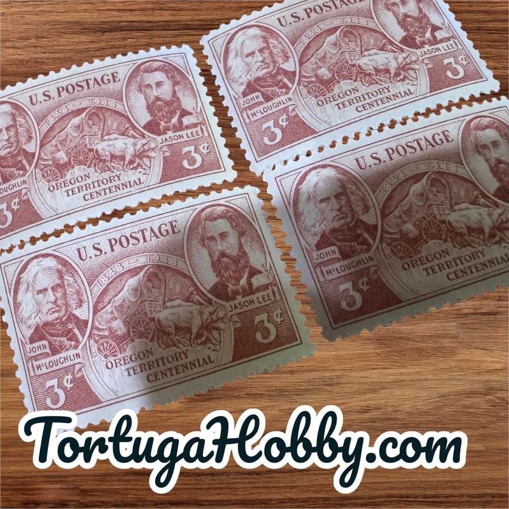 1948 - 6 Stamps Commemorating The Oregon Territory Centennial - Scott #964