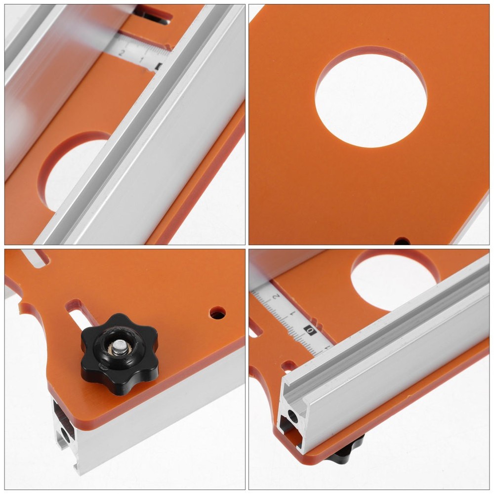 Woodworking Router Table Insert Plate Bench Top Template Aluminum