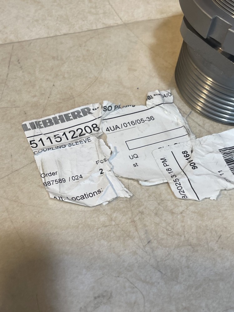 Liebherr 511512208 - COUPLING SLEEVE (L3)