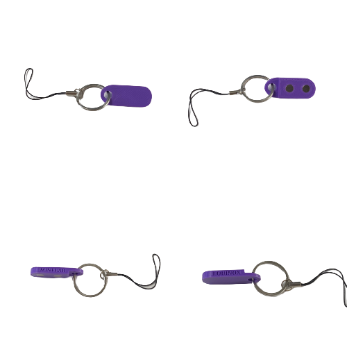 Minelab Equinox 900 charging port magnetic cover with lanyard.