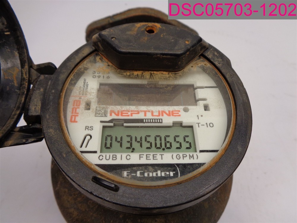 NEPTUNE E-Coder ARB Water Meter 1" T-10 NSF61