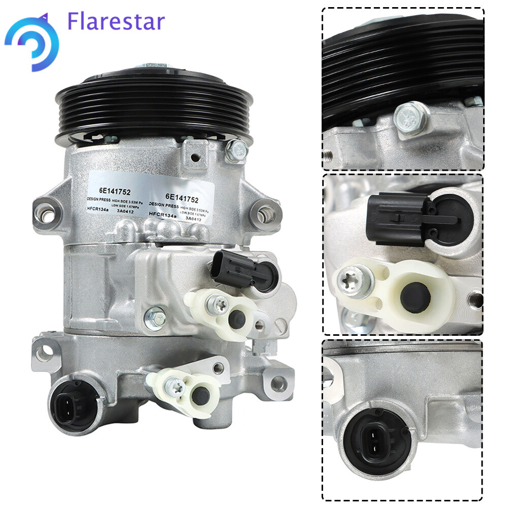 A/C Air Compressor For Toyota Corolla 1.8L 2011 2012-2014 447260-3373 Aluminum