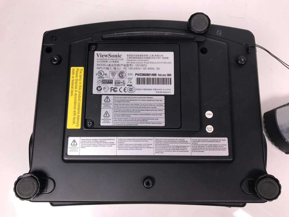 ViewSonic PJ458D DLP Projector