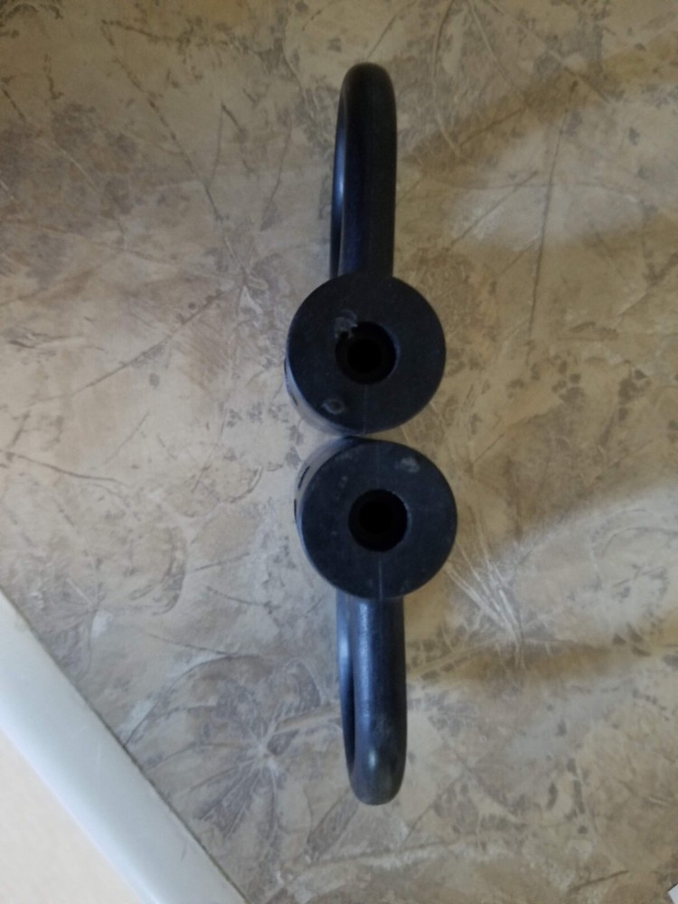 PAIR - Bowflex 10lb 10 lb Power Rod Eye Hook Selection Endcap end caps Used