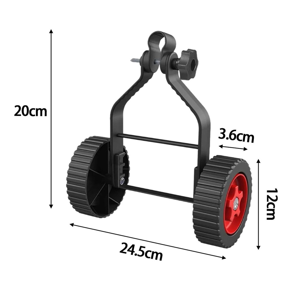 Universal String Trimmer Grass Eater Weed Cutter Adjustable Support Wheels Set