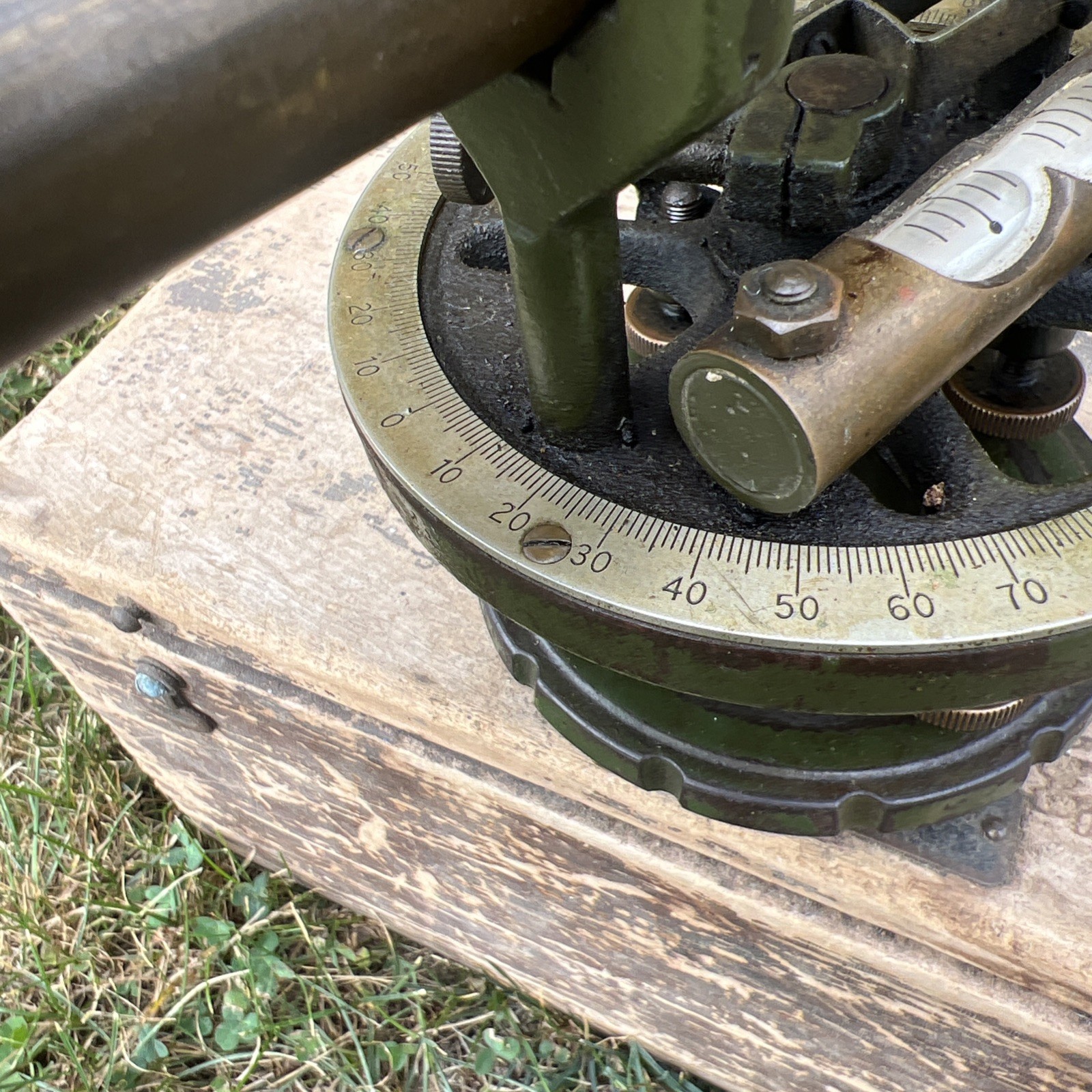 Early 1900’s Geier and Bluhm Surveyors Level with Box