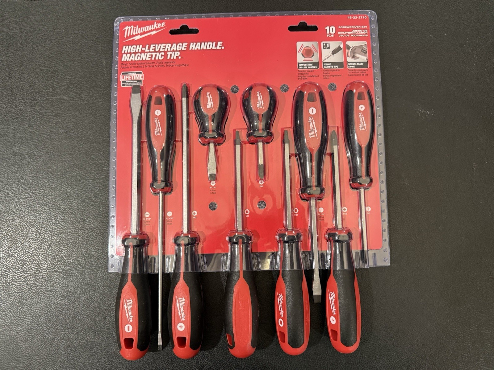 Milwaukee Tool 48-22-2710 Screwdriver Kit - 10 Pc