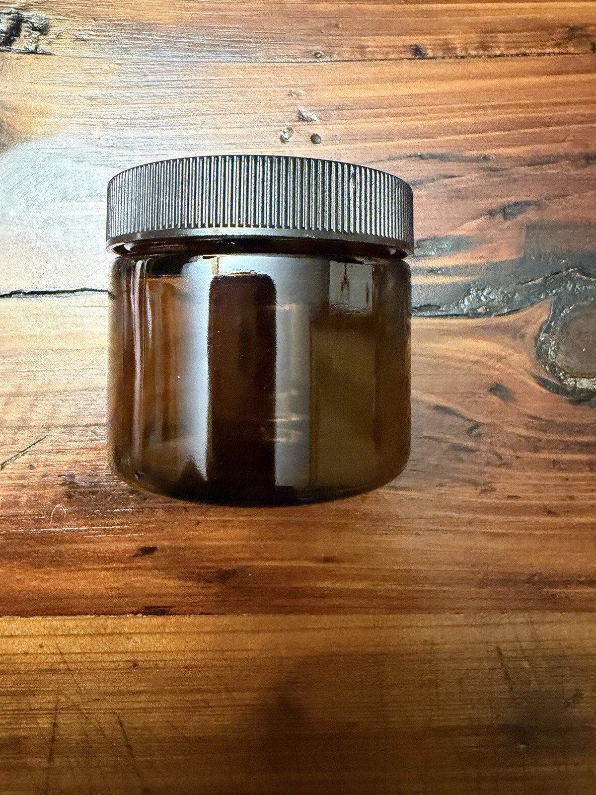 (BRAND NEW) 120 Bulk 2oz Amber Glass Cosmetic / Candle Jars with Black Lids