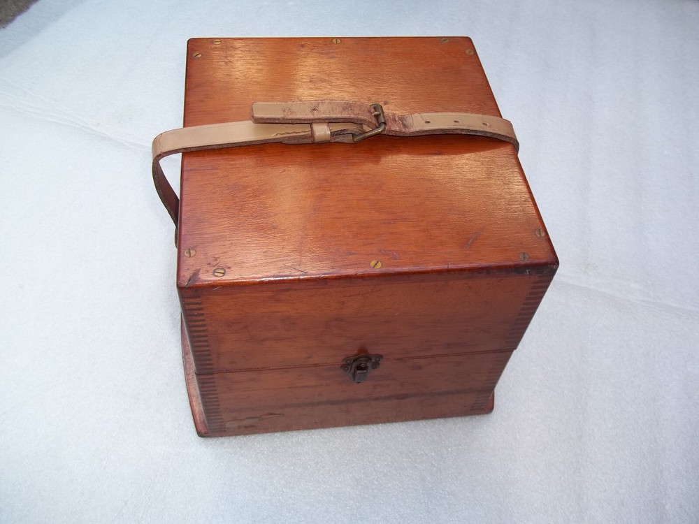 Antique Marine Chronometer Guard Case
