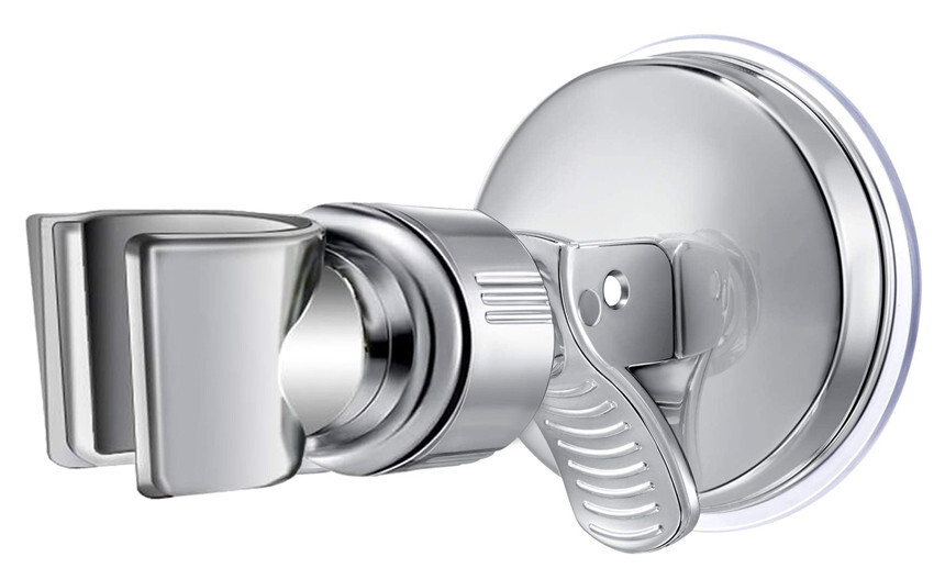 Suction Cup Shower Head Holder with Adjustable Grip