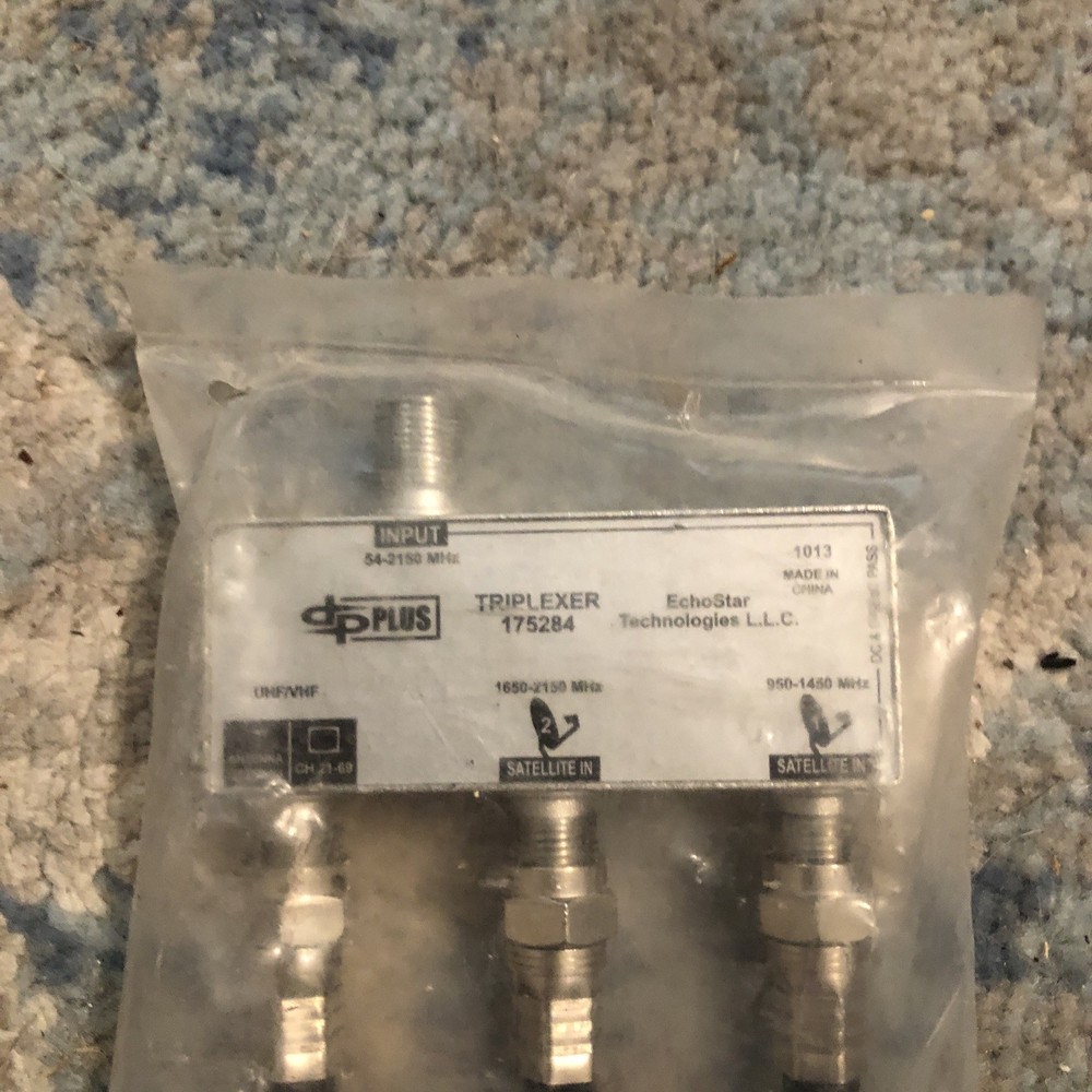 Dish Network Triplexer Dish Pro Plus #175284 Free Shipping!