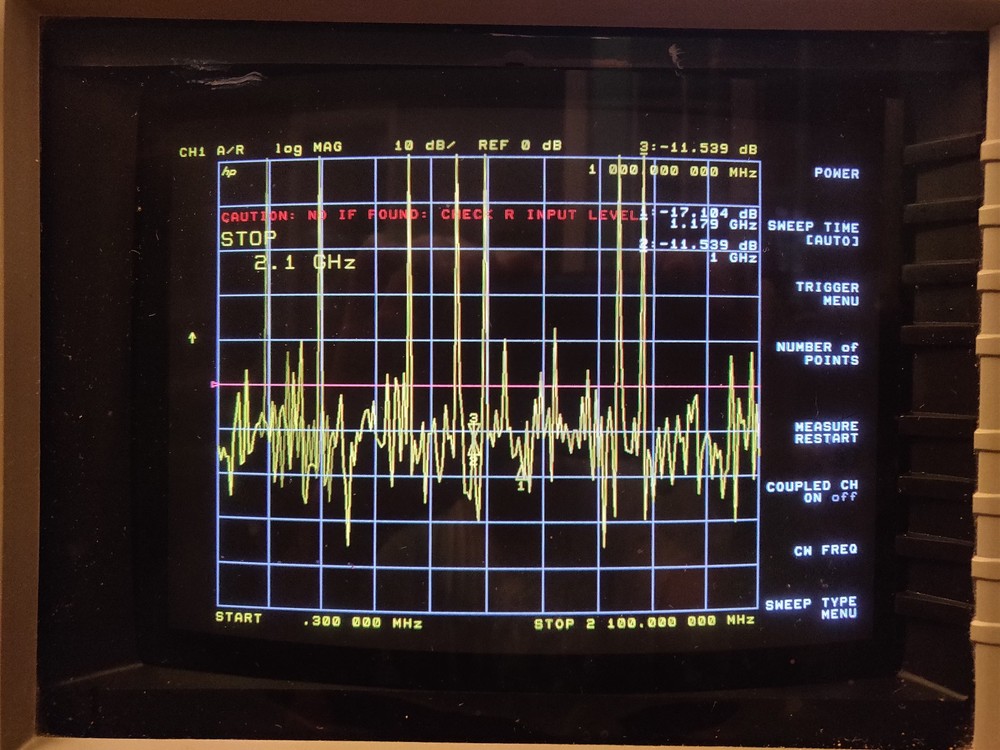 HP 8753C 3GHz RF Network Analyzer (OPT 002, 006, 010) Tests OK, NO S-Param Set