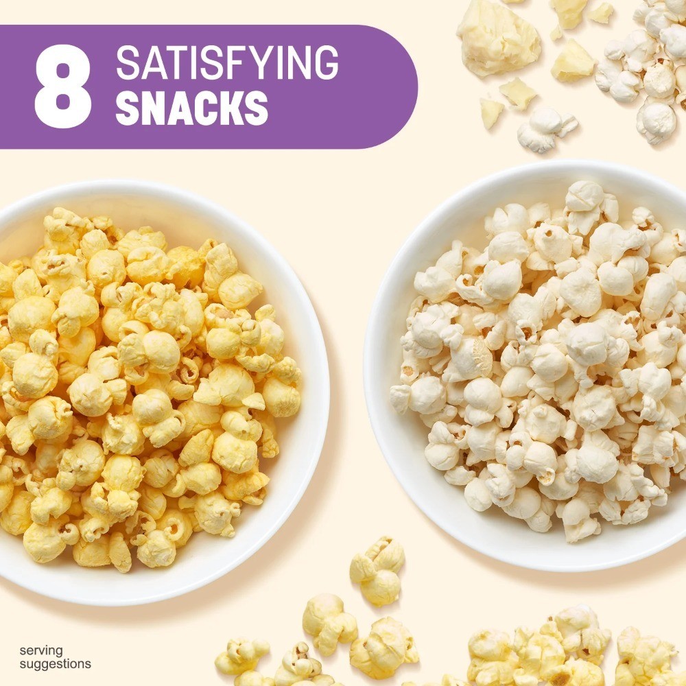White Cheddar and Butter Flavored corn Variety Pack, 8 Count