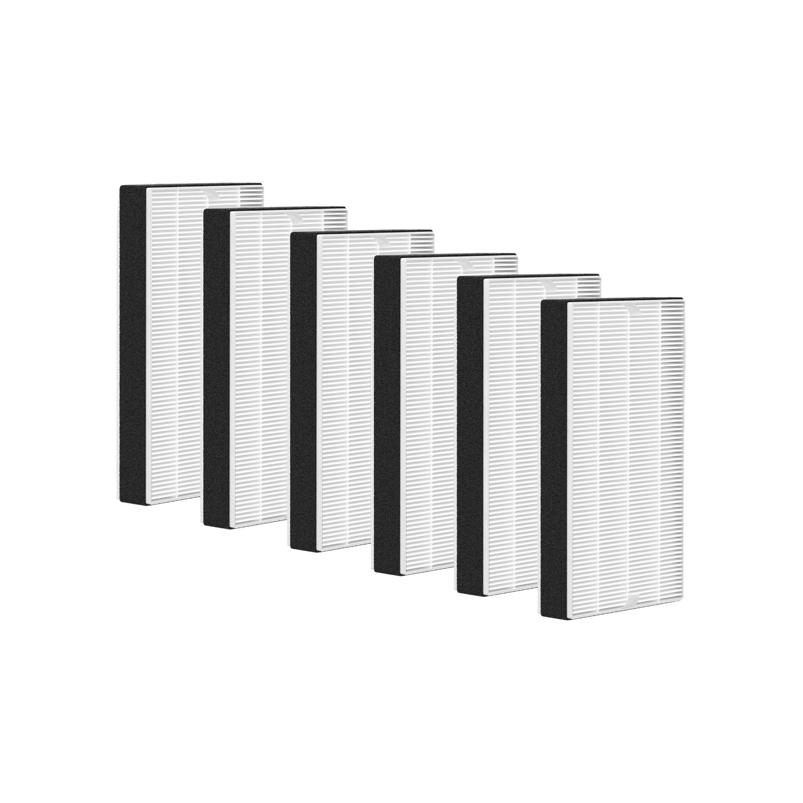 HEPA Filter F1  For Filtrete Air Purifier C01 T02 FAP-C01BA-G1 FAP-T02WA-G1, 6PK