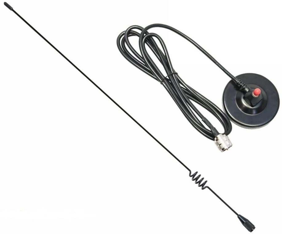 LGR Dual Band Magnet Mount Antenna w/PL-259 12' RG58 Cable US Seller