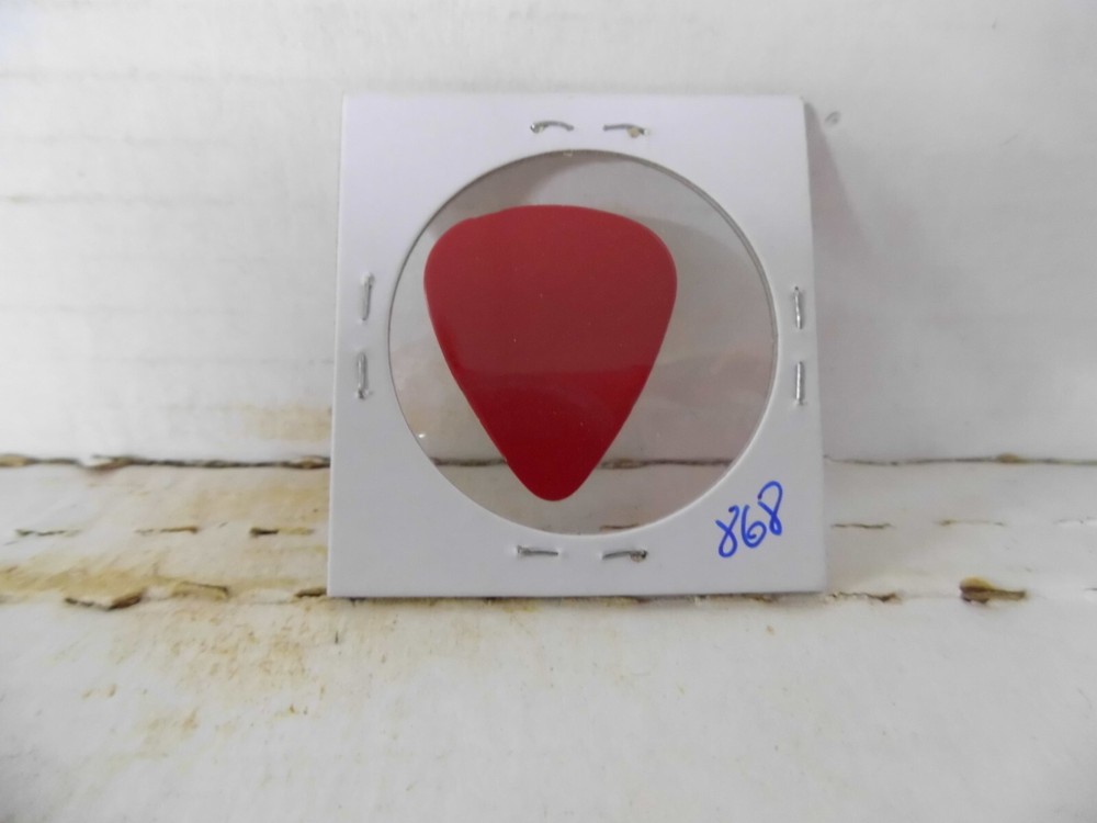 GRETA VAN FLEAT RED TOUR GUITAR PICK~READ DESCRIPTION (#26~7)