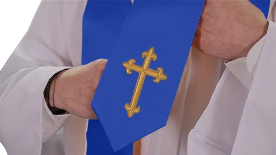 Choir Stole with Crosses