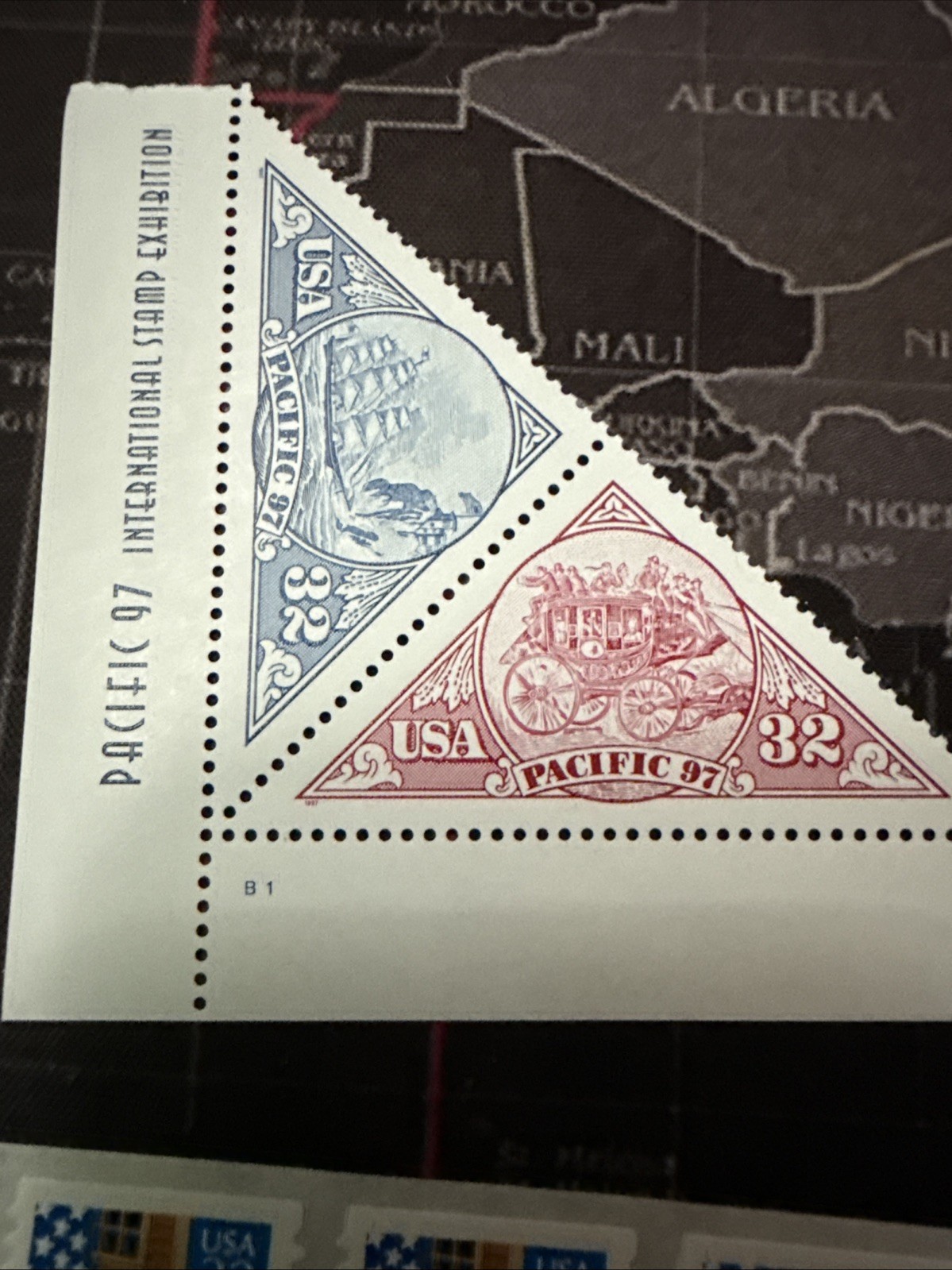 1900s USA Postage Stamps Mixed Lot-mint Condition Blocks Of 3