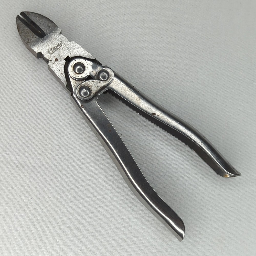 Vintage Clauss Nipper Cutters Spring Loaded Lockable