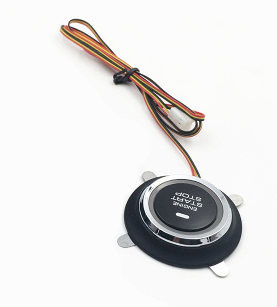 Car Keyless Entry Engine Start Push Button Switch Ignition Starter Kit Universal