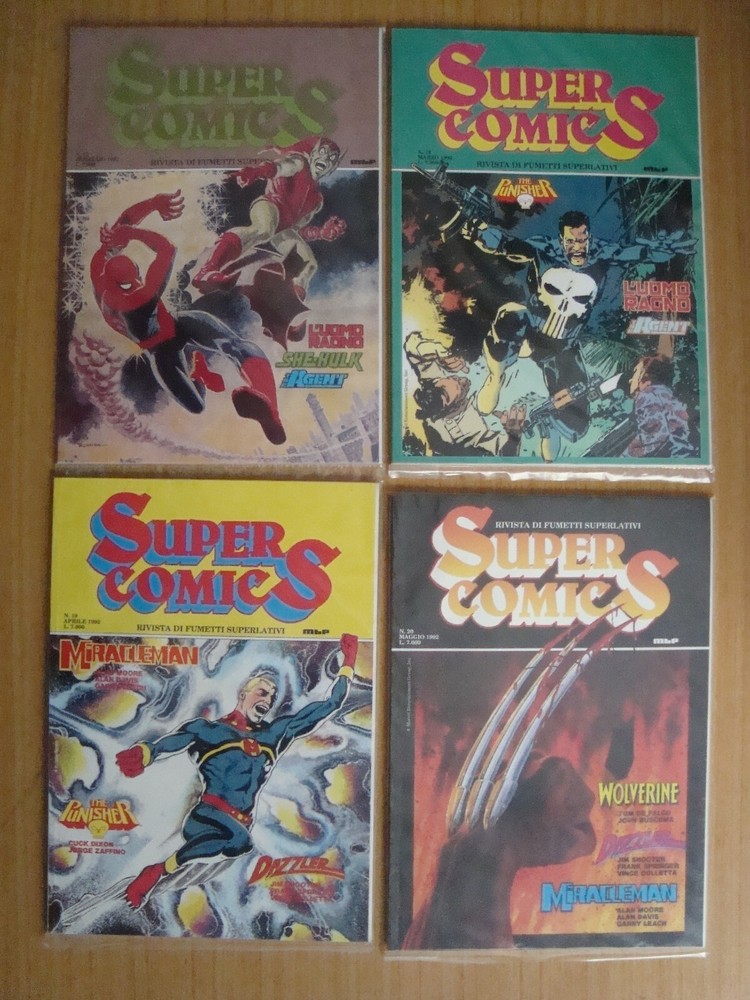 super comics 1/29 complete ed.mbp 1990/1993