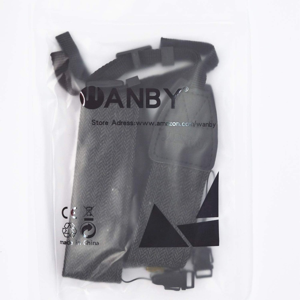 WANBY Camera Strap Black Canvas Neck Shoulder with Quick Release...